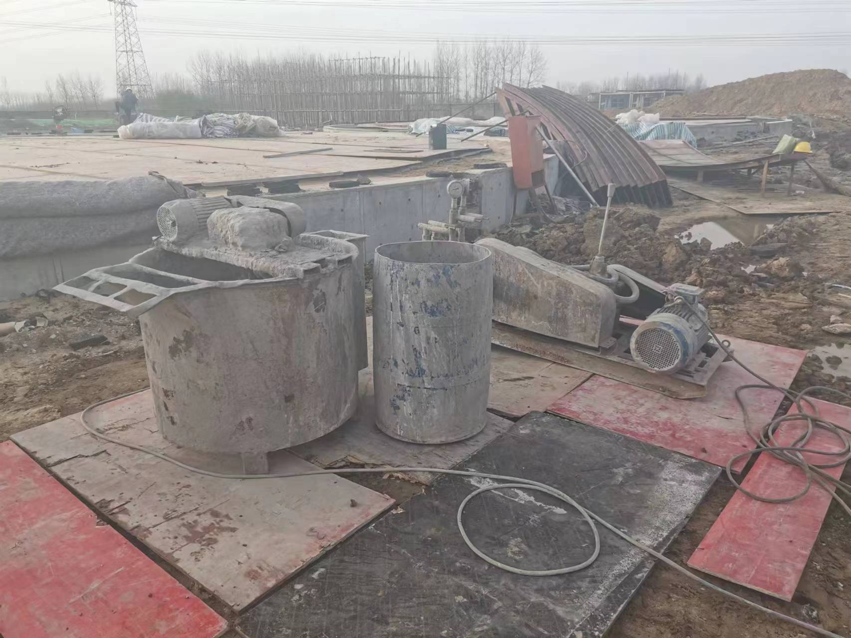 二道设备基础注浆